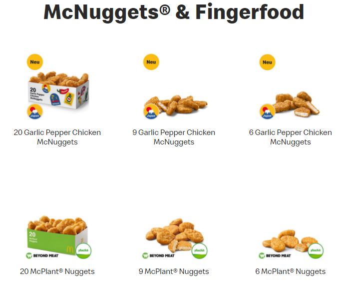 McDonald’s Spicy Nuggets Deutschlands